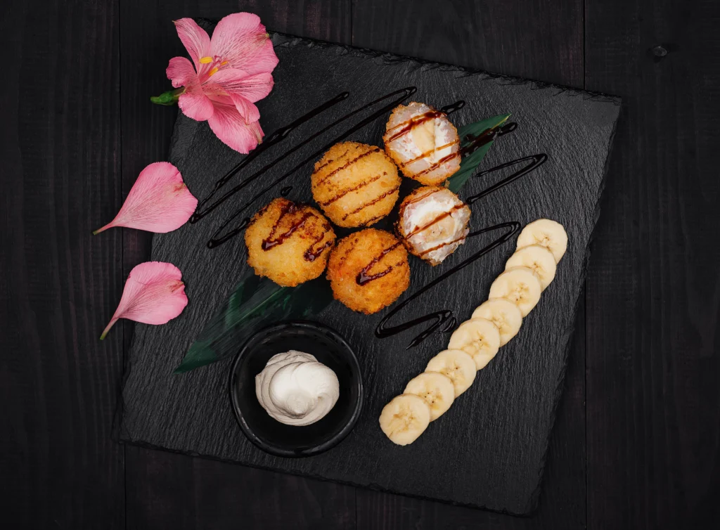 tempura banana