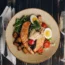santiago chile fish and egg dish