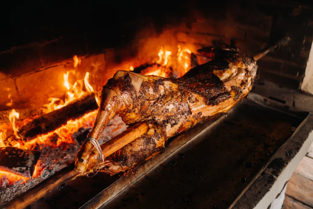 roasted goat